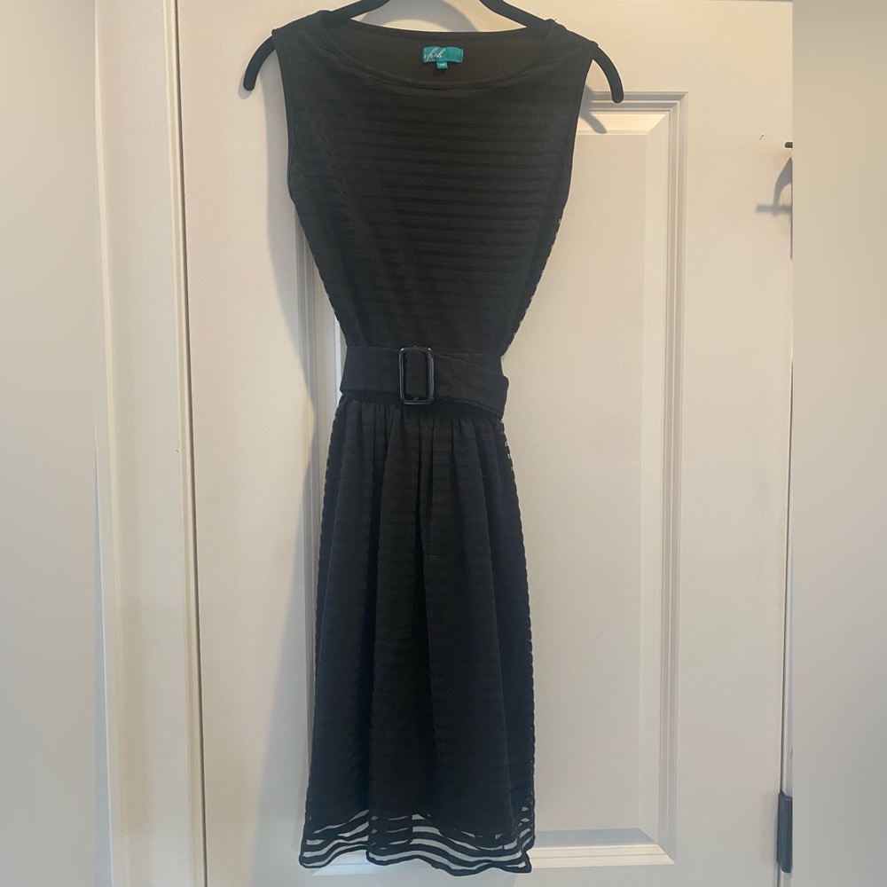 Vfish black dress